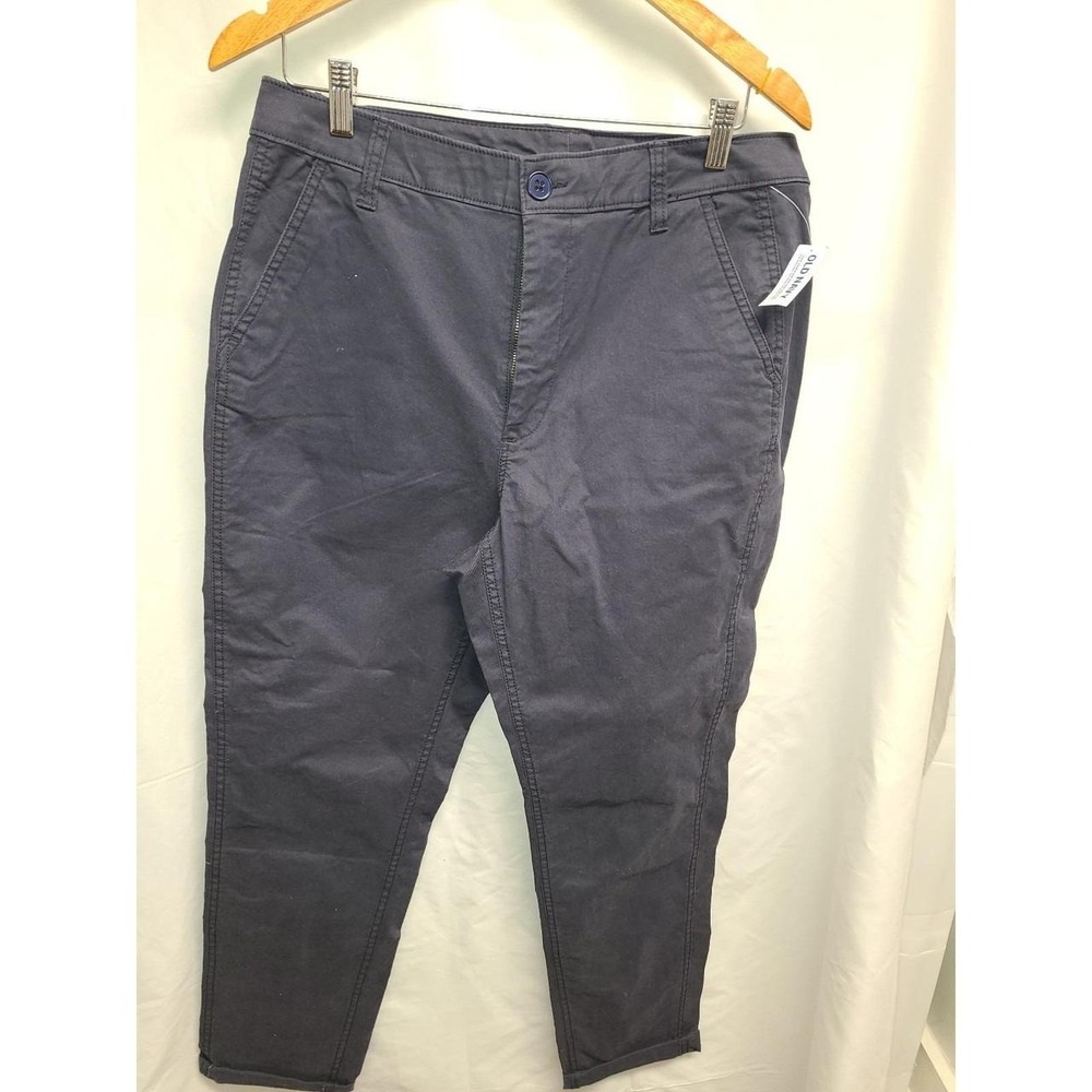 NEW--Old Navy Women's Navy Cropped Slacks Size 12 NWT